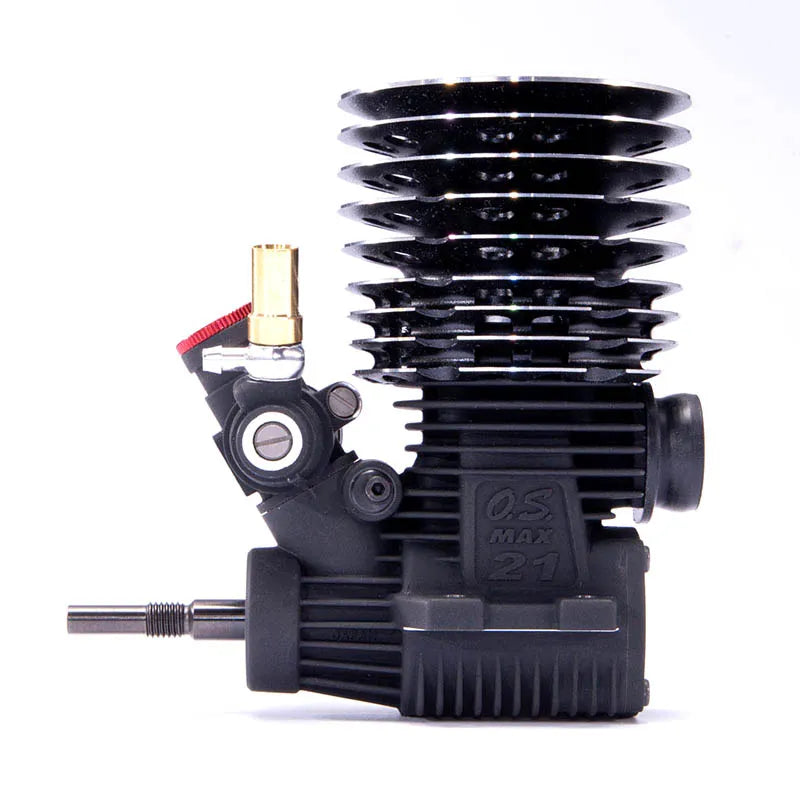 OS Engines R21GT II Nitro On Road Engine with TB01 Pipe and MB01-70 Header
