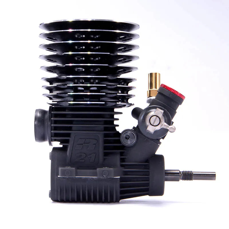 OS Engines R21GT II Nitro On Road Engine with TB01 Pipe and MB01-70 Header