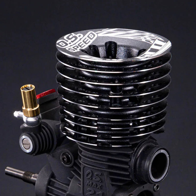 OS Engines R21GT II Nitro On Road Engine with TB01 Pipe and MB01-70 Header