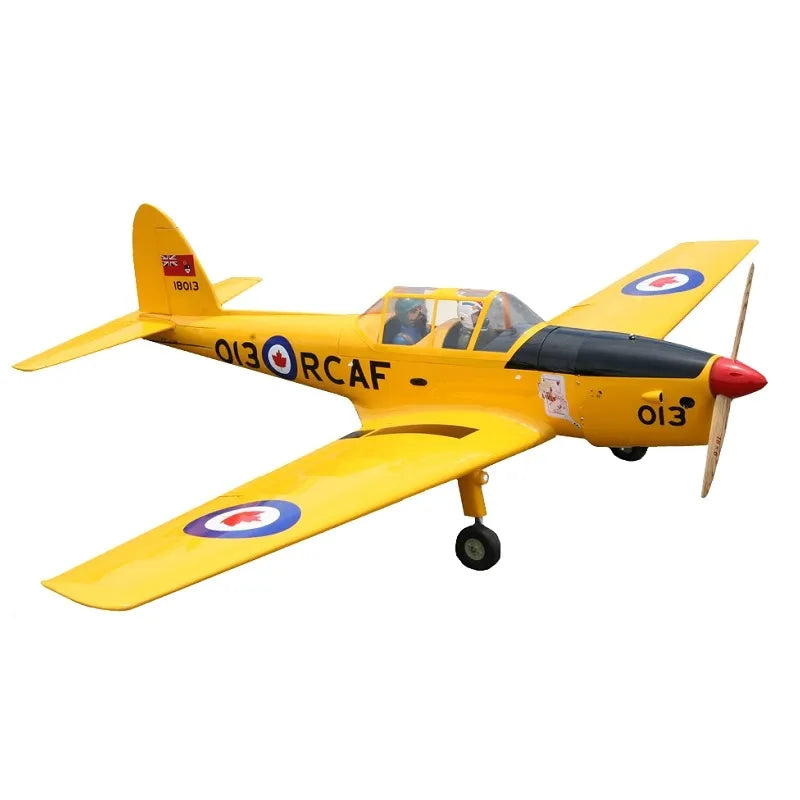 Seagull Models DHC1 Chipmunk RC Plane, 20cc ARF, Yellow, SEA-304B