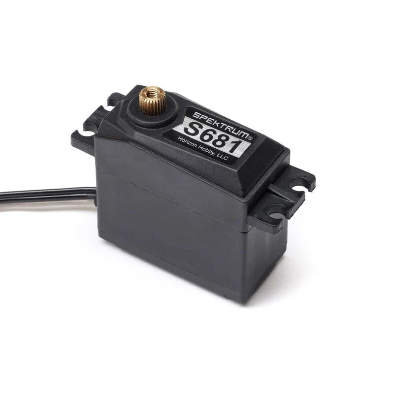 Spektrum S681 25T Servo with Brass Gears