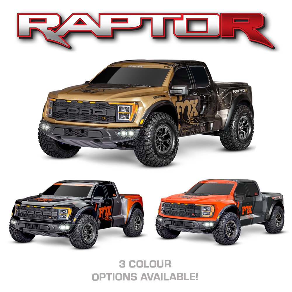 TRAXXAS FORD RAPTOR R 4X4 ULTIMATE - GOLD