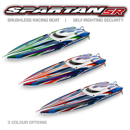 TRAXXAS SPARTAN SR 36" BRUSHLESS BOAT - ORANGE