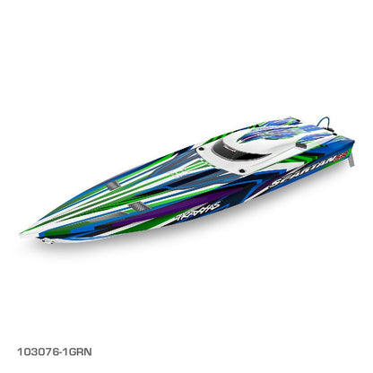 TRAXXAS SPARTAN SR 36" BRUSHLESS BOAT - ORANGE