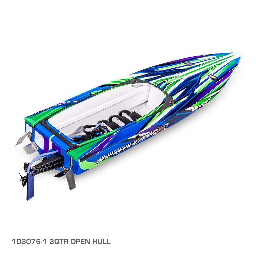 TRAXXAS SPARTAN SR 36" BRUSHLESS BOAT - ORANGE