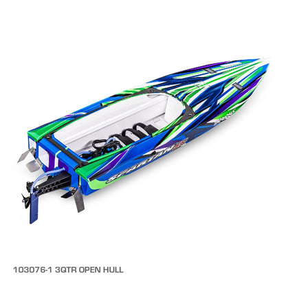 TRAXXAS SPARTAN SR 36" BRUSHLESS BOAT - ORANGE
