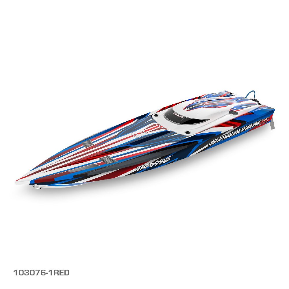 TRAXXAS SPARTAN SR 36" BRUSHLESS BOAT - ORANGE