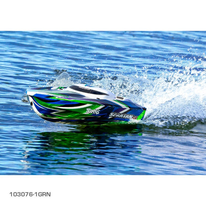 TRAXXAS SPARTAN SR 36" BRUSHLESS BOAT - ORANGE