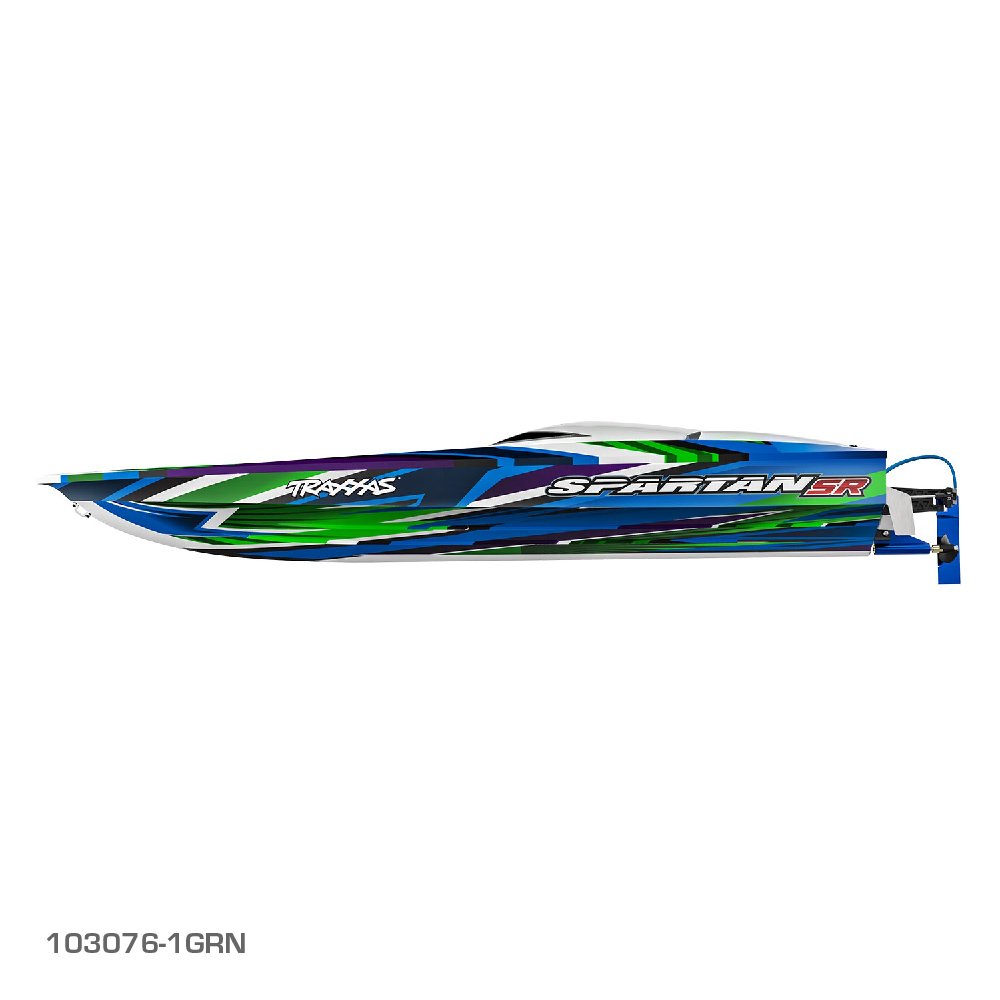 TRAXXAS SPARTAN SR 36" BRUSHLESS BOAT - ORANGE