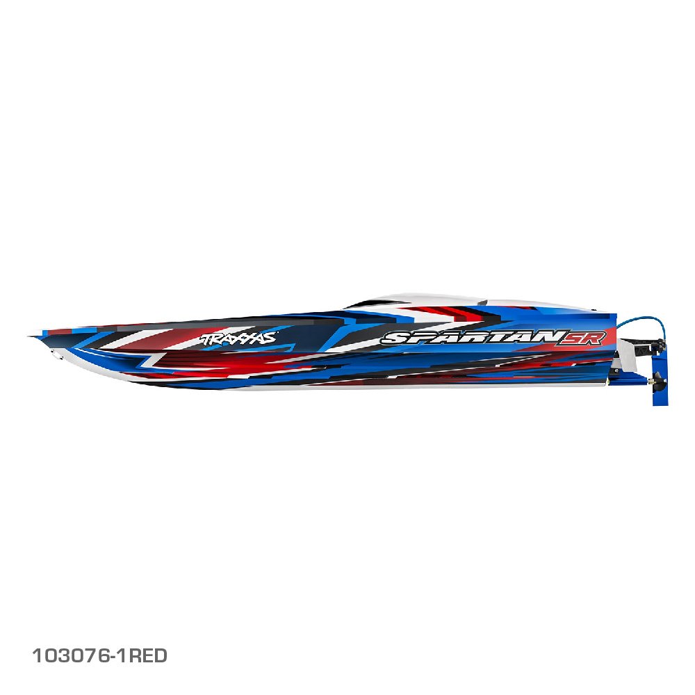 TRAXXAS SPARTAN SR 36" BRUSHLESS BOAT - ORANGE