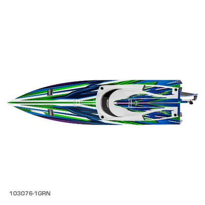 TRAXXAS SPARTAN SR 36" BRUSHLESS BOAT - ORANGE