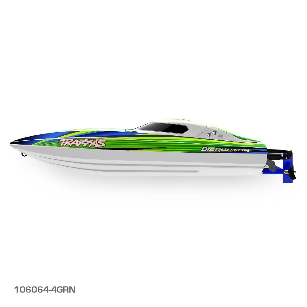 TRAXXAS DISRUPTOR BOAT - GREEN