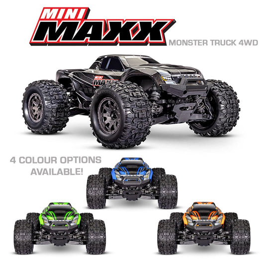 TRAXXAS MINI MAXX BL-2S - ORANGE
