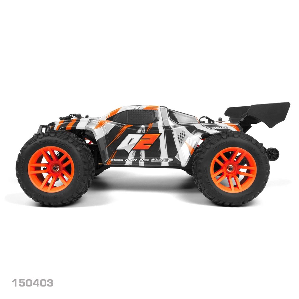 MAVERICK QUANTUM2 XT 1/10TH STADIUM TRUCK -ORANGE