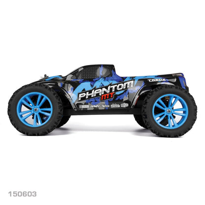 MAVERICK 1/10 PHANTOM MT RTR MONSTER TRUCK BLUE