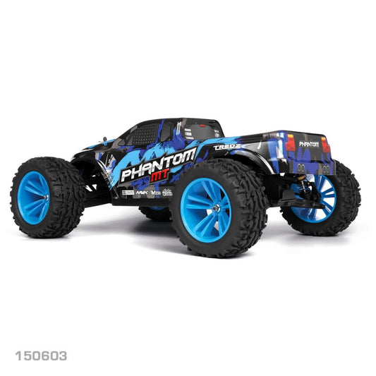 MAVERICK 1/10 PHANTOM MT RTR MONSTER TRUCK BLUE