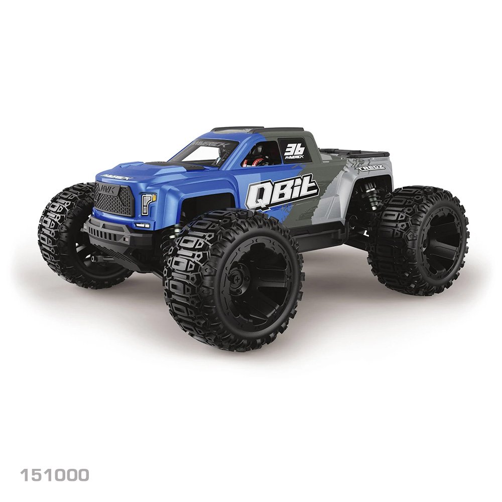 MAVERICK QBIT MT 1/16 MONSTER TRUCK - BLUE
