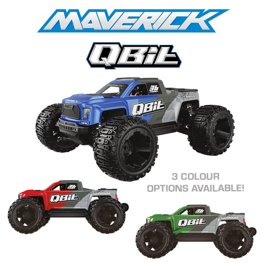 MAVERICK QBIT MT 1/16 MONSTER TRUCK - RED