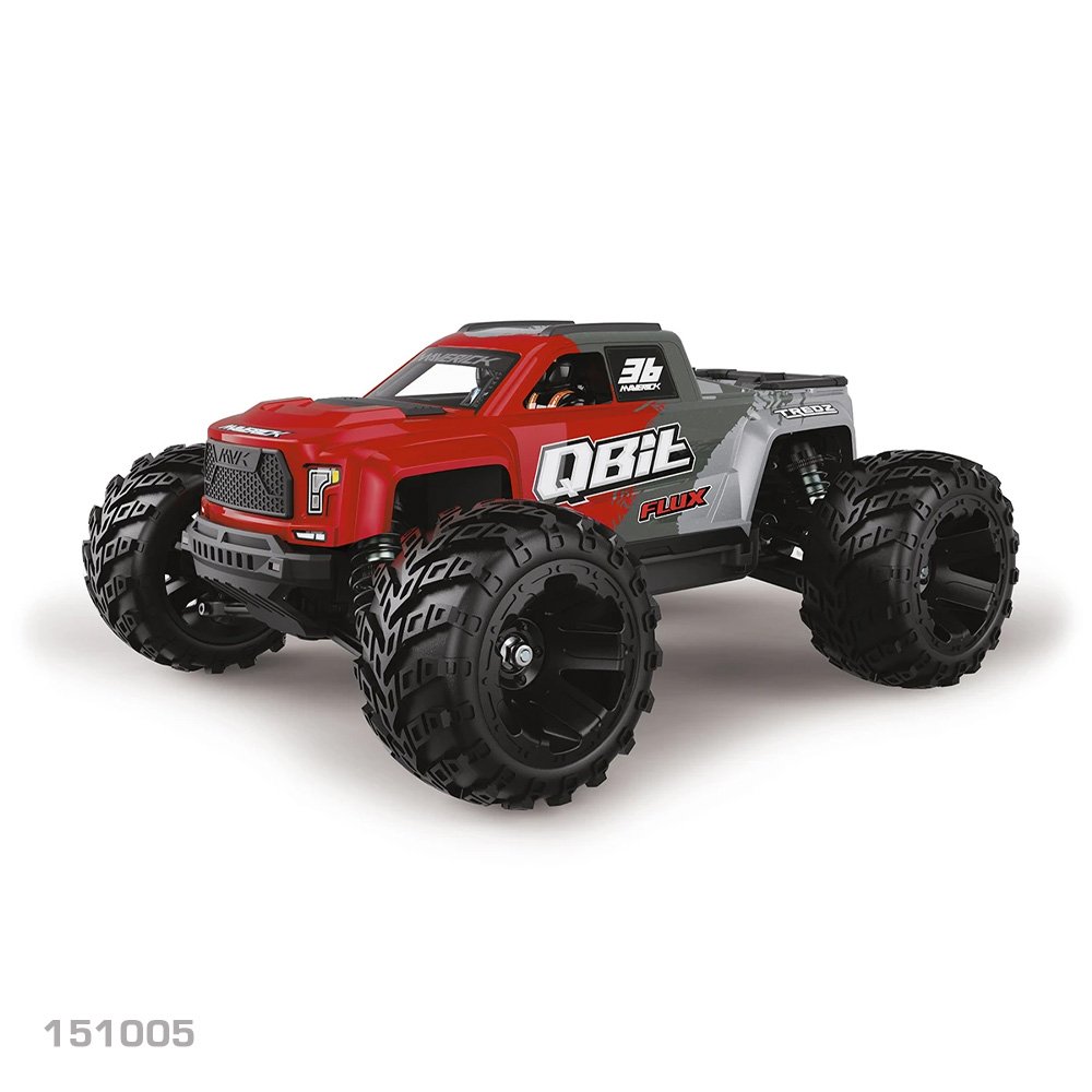 MAVERICK QBIT MT FLUX 1/16 MONSTER TRUCK - RED