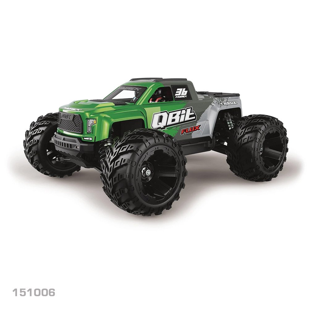 MAVERICK QBIT MT FLUX 1/16 MONSTER TRUCK - GREEN