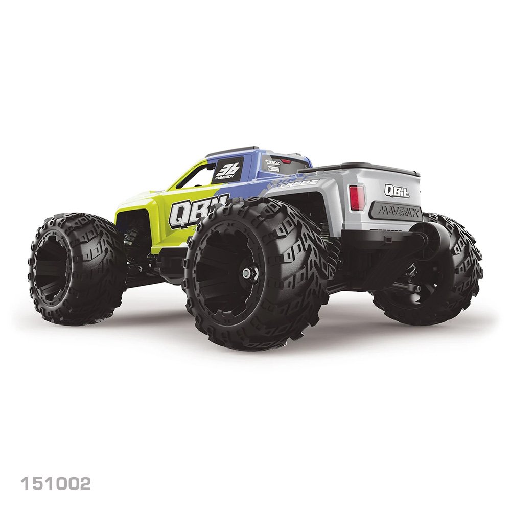 MAVERICK QBIT MT PRO 1/16 MONSTER TRUCK - FLUORO GREEN