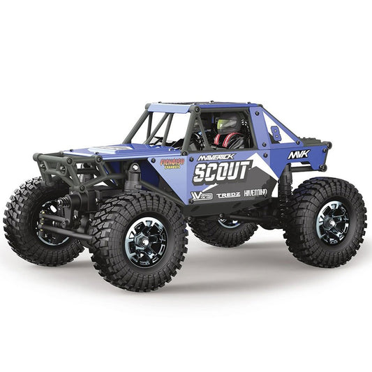 MAVERICK SCOUT-24 FLUX 1/24TH ROCK CRAWLER - BLUE