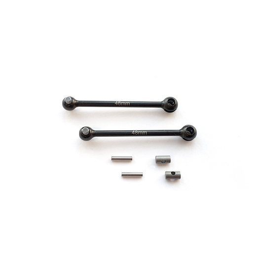 Cap-18200K-2 Capricorn Front Steel CVD Shaft Kit 48mm (More Steering)