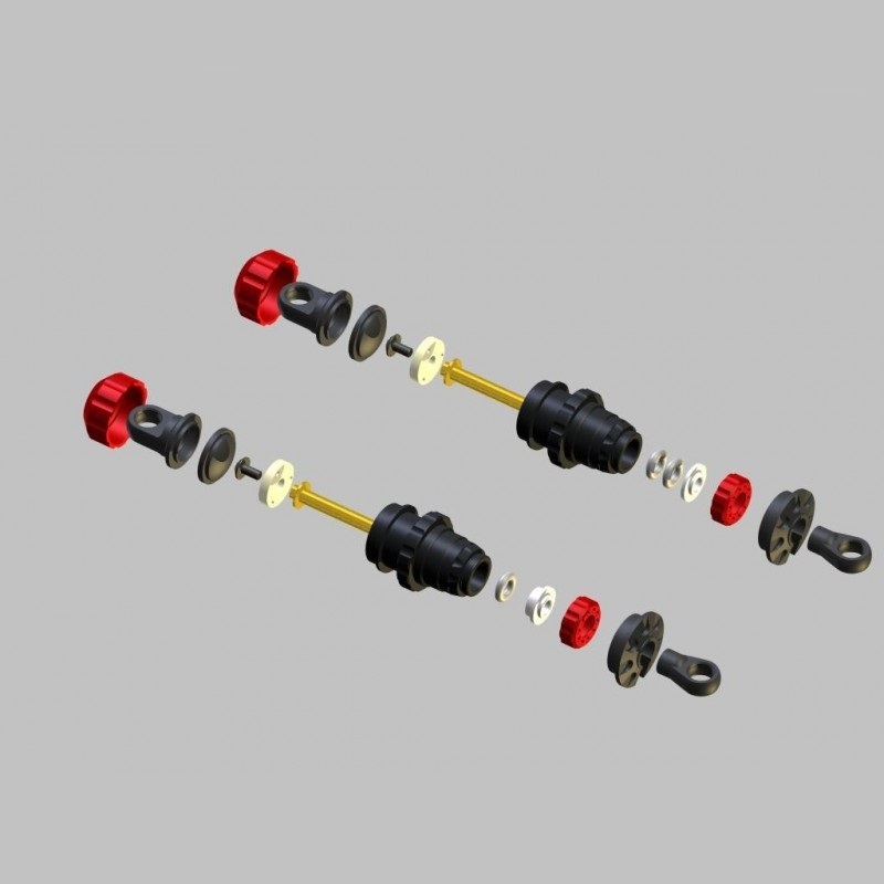 Cap-18511-K Capricorn Rear Standard Shock Kit