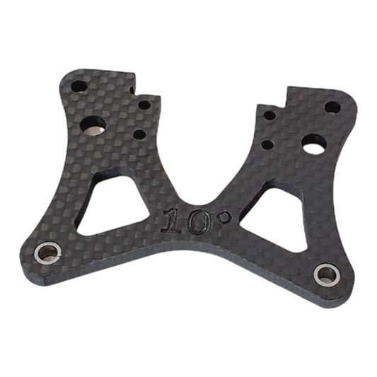 Cap-3105-K Capricorn GT2 10 Degree Optional Carbon Top Arm Plate