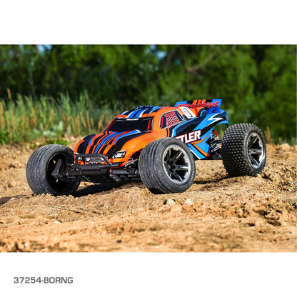 TRAXXAS RUSTLER 2WD HD W/USB-C - PINK