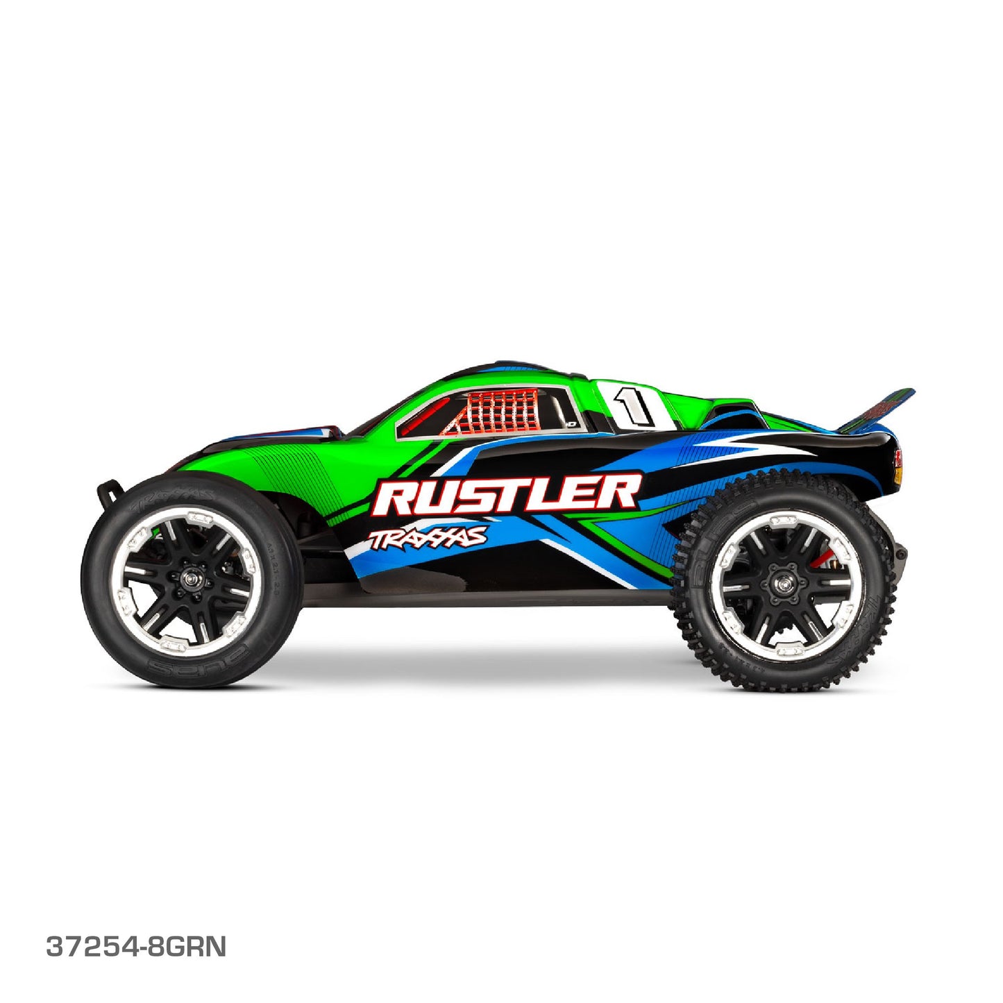 TRAXXAS RUSTLER 2WD HD W/USB-C - PINK