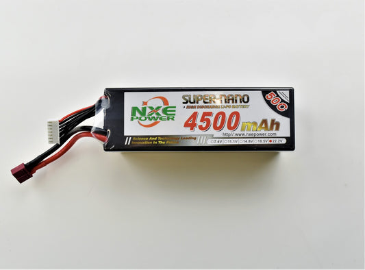 NXE 4500mah 50C 6S Hard Case 48*47*138mm Deans 22.2v