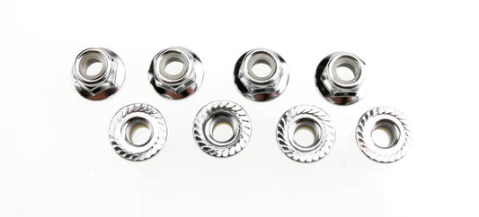 Traxxas 5147X Nuts, 5mm flanged nylon locking 5147X