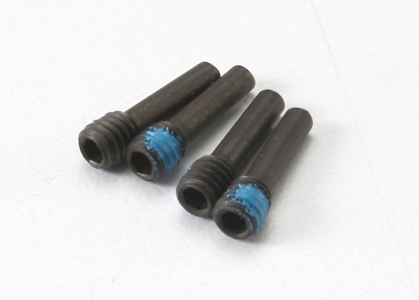 Traxxas Screw pins, 4x13mm (with threadlock) (4)