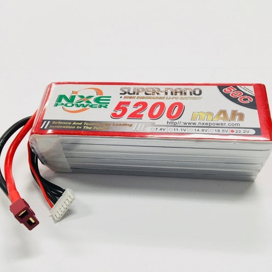 NXE 22.2V 5200mah 50c with Deans plug 5200SC506SDEAN