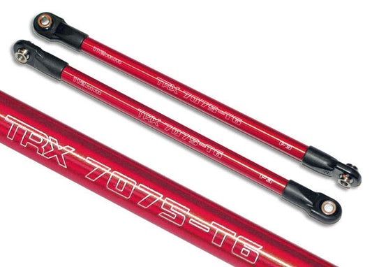 Traxxas  Push rod (aluminum) (assembled with rod ends) (2) (red) (use with #5359 progressive 3 rockers) #5319X