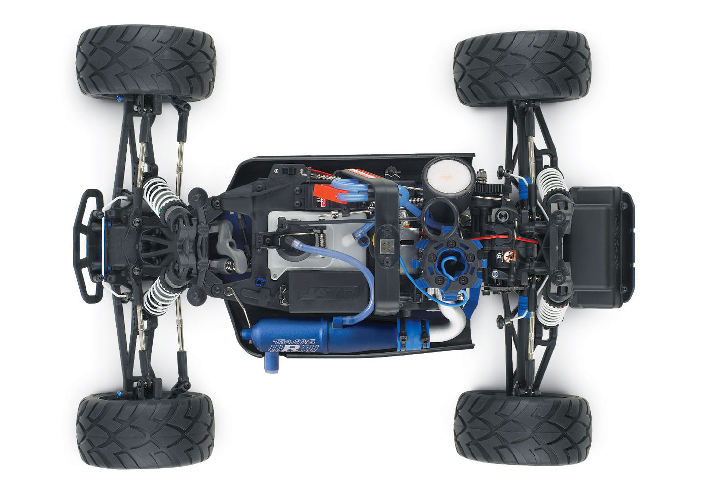 TRAXXAS 55077-3-ORNG JATO 3.3: 1/10 SCALE 2-SPEED NITRO-POWERED 2WD STADIUM TRUCK WITH TQI 2.4GHZ RADIO SYSTEM