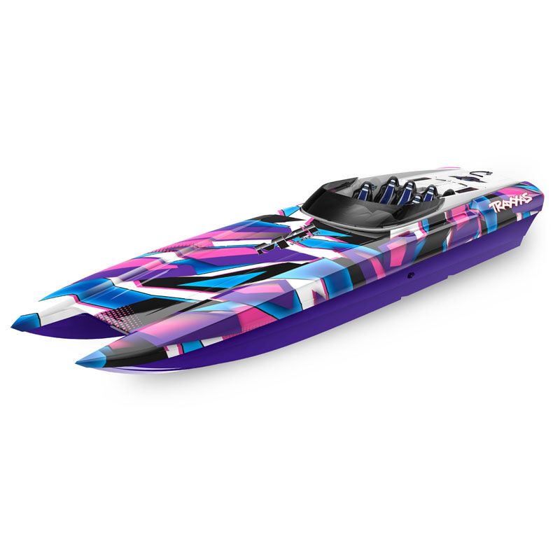 TRAXXAS DCB M41 WIDEBODY: BRUSHLESS 40' RACE BOAT TQI - 4GRNR