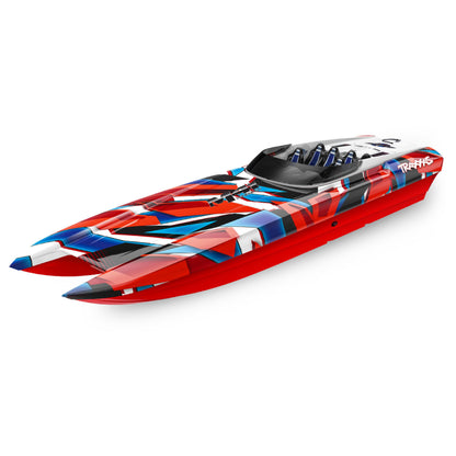 TRAXXAS DCB M41 WIDEBODY: BRUSHLESS 40' RACE BOAT TQI - 4GRNR
