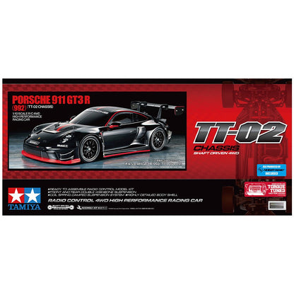 TAMIYA PORSCHE 911 GT3 R (992) TT-02