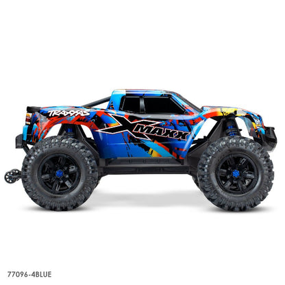 TRAXXAS X-MAXX 8S ESC BELTED - BLUE