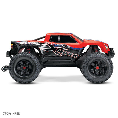 TRAXXAS X-MAXX 8S ESC BELTED - RED