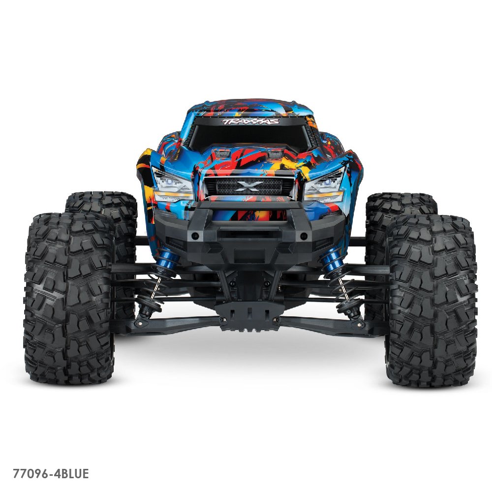 TRAXXAS X-MAXX 8S ESC BELTED - BLUE