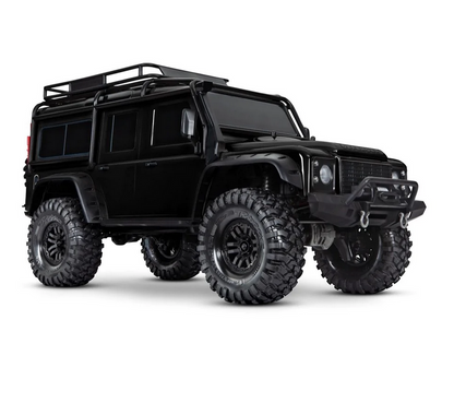 TRAXXAS TRX-4 SCALE & TRAIL CRAWLER LAND ROVER - BLACK