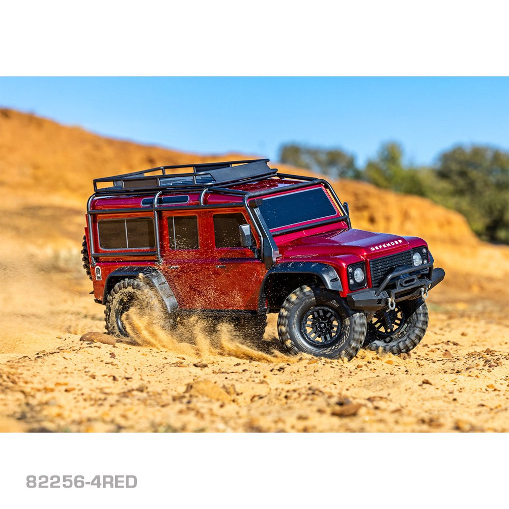 TRAXXAS TRX-4 DEFENDER CLIPLESS - RED