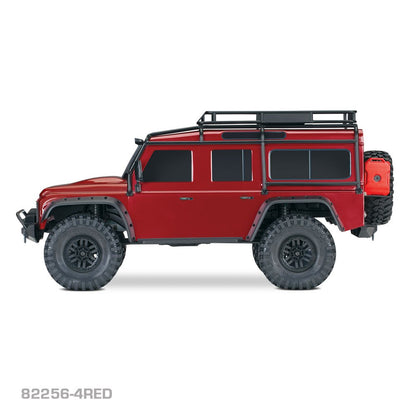 TRAXXAS TRX-4 DEFENDER CLIPLESS - RED