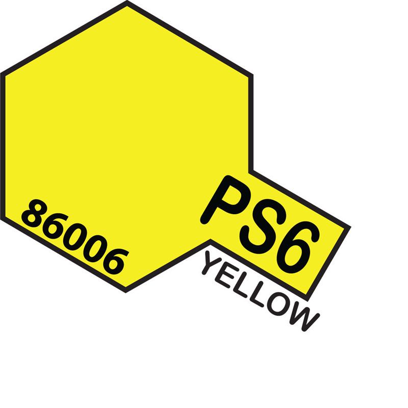 TAMIYA PS-6 YELLOW 86006-A00