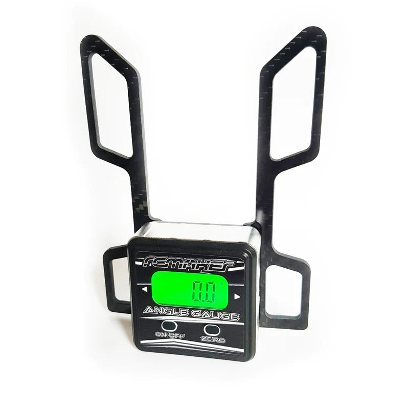 RC MAKER DIGITAL CAMBER & TOE GAUGE FOR 1/8TH OFFROAD RCM-DCG80FR