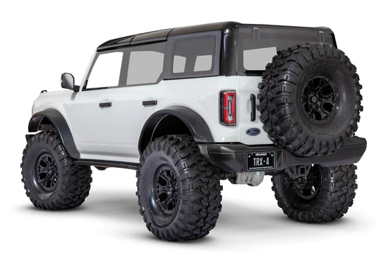 Traxxas TRX-4 1/10 2021 Ford Bronco Trail RTR RC Rock Crawler (White) 92076-4