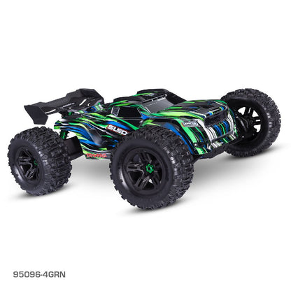 TRAXXAS 1/8 SLEDGE BELTED - GREEN